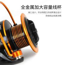 Metal fishing vessels all-metal head pao gan lun fishing reels spinning wheel hai gan lun yu xian lun rock fishing lun hai diao lun