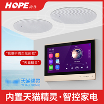 HOPE yearning for Z6 home background music host system set smart home controller ceiling audio