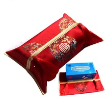 Chinese classic paper drawing paper towel box towel box set multi-color large special price no bargaining