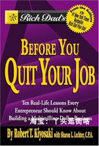 Rich Dads Before You Quit Your Job e-book light