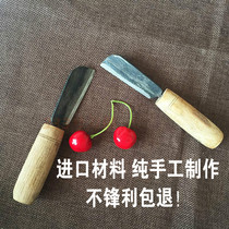 Eel knife pure hand forged wooden handle eel knife kill eel knife eel boning knife kill Loach knife fruit knife
