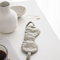 Life is better soft skin-friendly pure linen rolling shading no pressure more comfortable