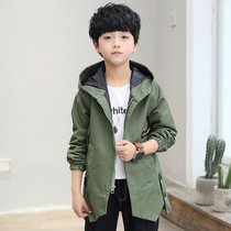 Boys windbreaker coat five six seven and eighty years old young boy childrens coat spring and autumn handsome tide
