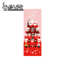 (Jianren Caotang)★Lucky Cat★Kendo headscarf dyed headscarf Japanese headscarf (Japanese hair)