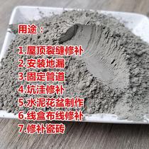 Bulk cement mortar repair cracks masonry wall waterproof leak repair quick dry leak-proof high-strength toilet floor flower pot