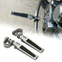 Motorcycle modified bar guard pedal 1 pair of Prince Harley cruise car street car bumper fixed foldable pedal