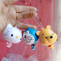 Cartoon cute tape measure 1 meter automatic retractable doll tape measure mini pendant shrinkage clothing ruler measurement popularity