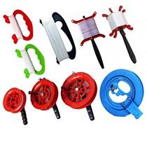 Kite universal wheel 2020 new kite plastic red wheel with wire spool hand grip wheel Board flying equipment