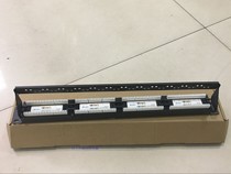 Super Class 5 24-port network Crystal Head distribution frame 19-inch network cable distribution frame with ring management frame tested