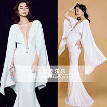 283 pregnant woman photo clothing costume rental photo studio maternity photo photo photography clothes atmospheric white tailed long skirt
