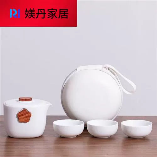 Dream Daixia Plum Blossom Three Cup Tea Teatter Один горшок из трех чашек грубых керамика портрета