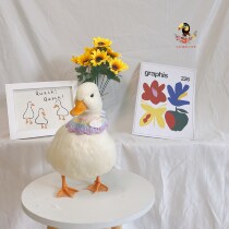 Spring and Summer Cole Duck hipster Collar Bag Clothes Hats Preparation Customized Little Yellow Duck Goose Pet Supplies