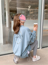 Pregnant womens clothes spring and autumn loose Korean version of niche design sense fashion wear wild casual jacket ins tide mother