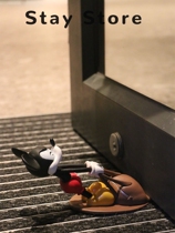 (Spot) No Attitude Cole Duck Mouse Cute Door Stopper Door Stopper Anti-collision Cartoon Top Stopper Door Stopper