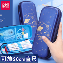eva pencil case boy primary school student pencil case male multi-layer large capacity pencil case multifunctional cartoon cute boy three layer children waterproof stationery bag first grade pencil case