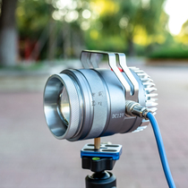 12V laser gun fishing light blue night fishing light high brightness yellow light fish lure light super bright LED external battery light