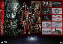 SF HT HotToys 1 6 MMS443 AVP Bloody Warrior Lone Wolf 2 0 Reloaded version