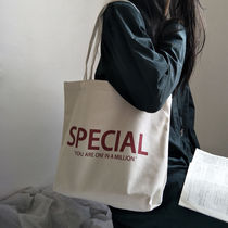 Canvas bag new canvas bag fashion letter print backpack Korean female student hand carry canvas shoulder bag