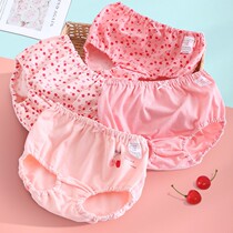 Girls panties cotton childrens briefs pants do not clip fart pp shorts inside big baby baby childrens bottoms