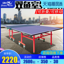 Pisces table tennis table AW168 home outdoor mobile foldable competition table tennis table Simple table tennis table