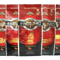 Zhongyuan drip coarse grinding method press pot Mocha coffee powder Pure coffee original flavor without additives and sugar-free Vietnam original