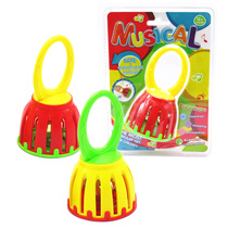 Auditory training grip cage Bell sand hammer Jinbao Zaobao teaches toys hand-grabbed Bell infant Orff instrument
