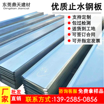 Water stop steel plate 300 3mm Rubber waterproof galvanized sheet for construction 400 3mm manufacturers customize a large amount