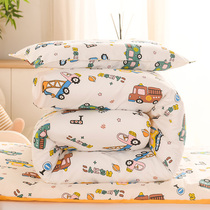 Kindergarten quilt six-piece cotton childrens quilt cover three-piece cotton quilt bedding bed for nap