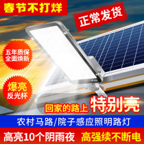 Solar Outdoor Courtyard Lamp With Lamppost Home Lighting Super Bright Outdoor Waterproof New Split High Pole Street Lamp