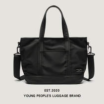 CHAOFANJI Japanese trendy brand large capacity backpack shoulder bag messenger bag mens casual tooling style tote bag