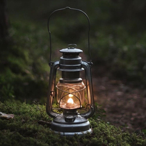 Outdoor kerosene lamp vintage portable pony lamp kerosene lamp retro camping lamp camping camp tent hanging lamp chandelier