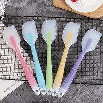 Silicone mixing rod High temperature scraper Cake baking cream spatula Crystal mud scraper scraper Cake scraper