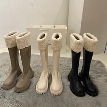Winter recommended ~ boots womens autumn and winter boots thick soles Knight boots women do not knee plus velvet snow boots
