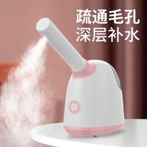 Face steamer small household hydrating beauty fumigation meter hot steam cold double spray fumigator hot spray steamer