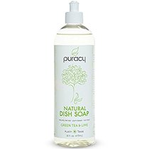 Puracy Natural Liquid Dish Soap Sulfate-Free Dishwashing D