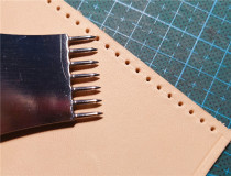 Round cut solid one-piece round hole cut-edge inside slit bag bag bag flat needle cross stitch non-chopping tooth polishing