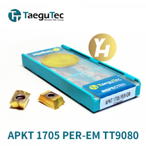 te gu ke milling insert APKT 170548 170540 170564 R-EM TT6080 TT9080