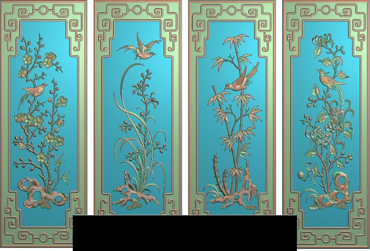 梅兰竹菊屏风-梅兰竹菊屏风促销价格、梅兰竹菊屏风品牌- 淘宝