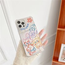 Anime cartoon for iPhone12 mirror 11ProMax phone case XR Apple Xs soft shell 7 8plus female