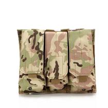 Military fans tactical triple bag bag jungle Molle vest accessory bag outdoor waist hanging bag tool set with bag