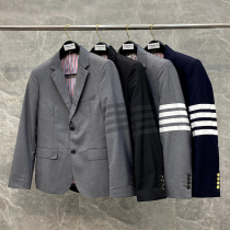 tnom biowhe tb suit mens jacket New handsome Tide brand wedding dress wool slim business suit