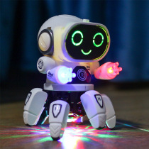 Shake-up electric intelligent six-claw dancing machine will sing and dance the eight-claw fish bionic six-foot childrens toy