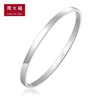 Chow Tai Fook Jewelry Fashion Light body PT950 Platinum Bracelet PT160103 Gift