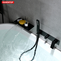 German Keshenn Bathroom Concealed bathtub edge tap Entrance Wall Waterfall Shower Suit Hotel Spa Shower