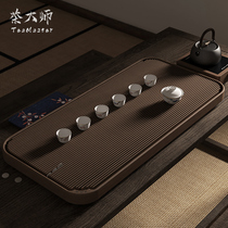 Tea Master の極邊師 Dehuang New Style Plain Embryo Bakelite Tea Tray Tea Set Large Small Tea Saucer Tea Sea Living Room
