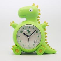 Cute cartoon alarm clock for children can talk boys and girls mute luminous students with simple clock