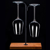 Wine glasses shelf rack home goblet European creative upside down wine rack hanging wine rack glass rack