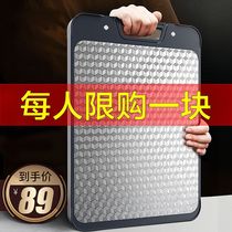 Germany 304 stainless steel cutting board occupied board household double-sided plastic thick adhesive board kitchen chopping board steaming board chopping board