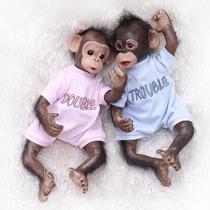 NPKCOLLECTION cute monkey doll twins monkey creative room furnishings window display