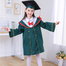Childrens Doctoral School Bachelors Suit Graduation Gown Small Doctor Cap Photography Clothing Elementary School Students Graduation Photos Clothing